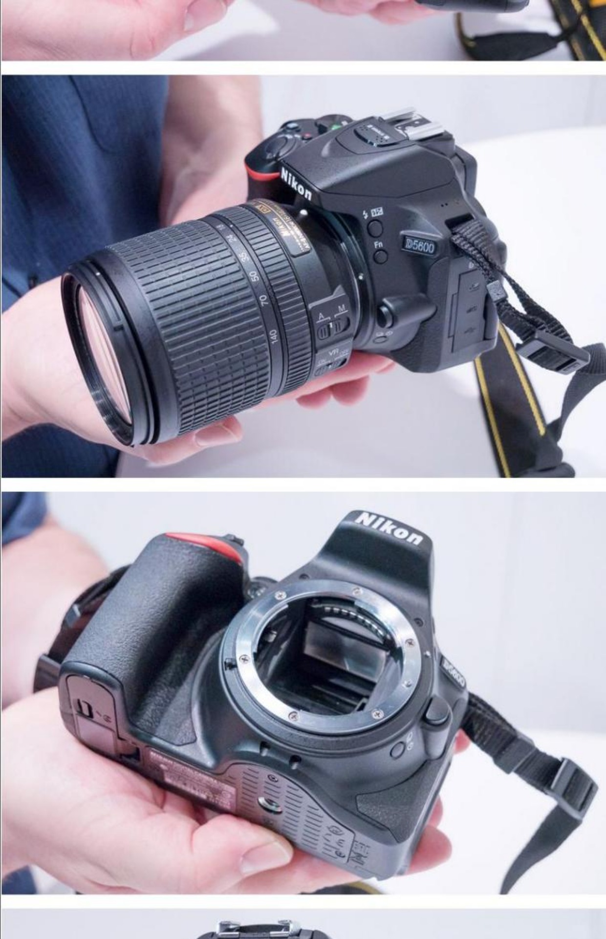 Máy ảnh DSLR độc lập với máy ảnh DSLR / Nikon D5600 không có ống kính Bảo hành toàn quốc - SLR kỹ thuật số chuyên nghiệp máy ảnh cơ