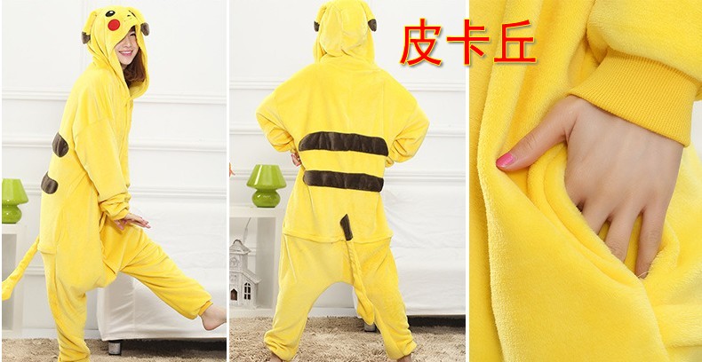 Người lớn phim hoạt hình động vật đồ ngủ một mảnh dễ thương đôi nam nữ mô hình XL hiệu suất trang phục nhà vệ sinh phiên bản pijama đôi