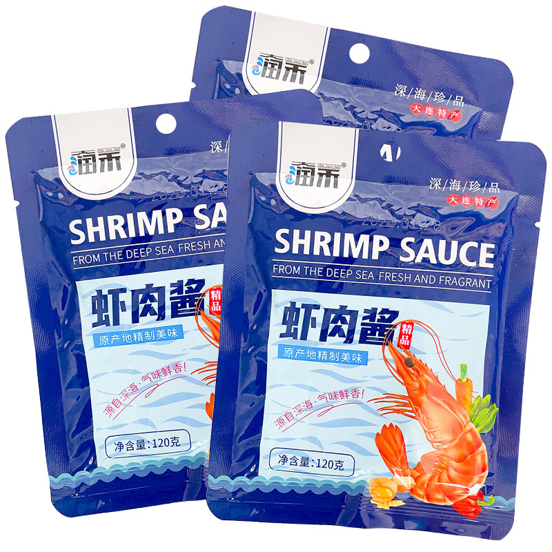 大连特产润禾虾肉酱120g,鲜美滋味如何征服你的味蕾?-虾酱/蟹黄酱/秃黄油-淘宝好物网