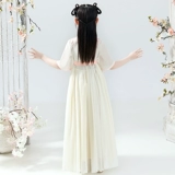 Осеннее ханьфу, детская летняя летняя одежда, юбка, платье, китайский стиль