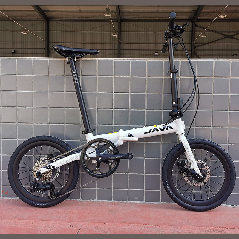 Jiavo Java folding car X2 disk brake 9 speed 20 inch ultra light aluminum alloy folding bicycle portable men and women