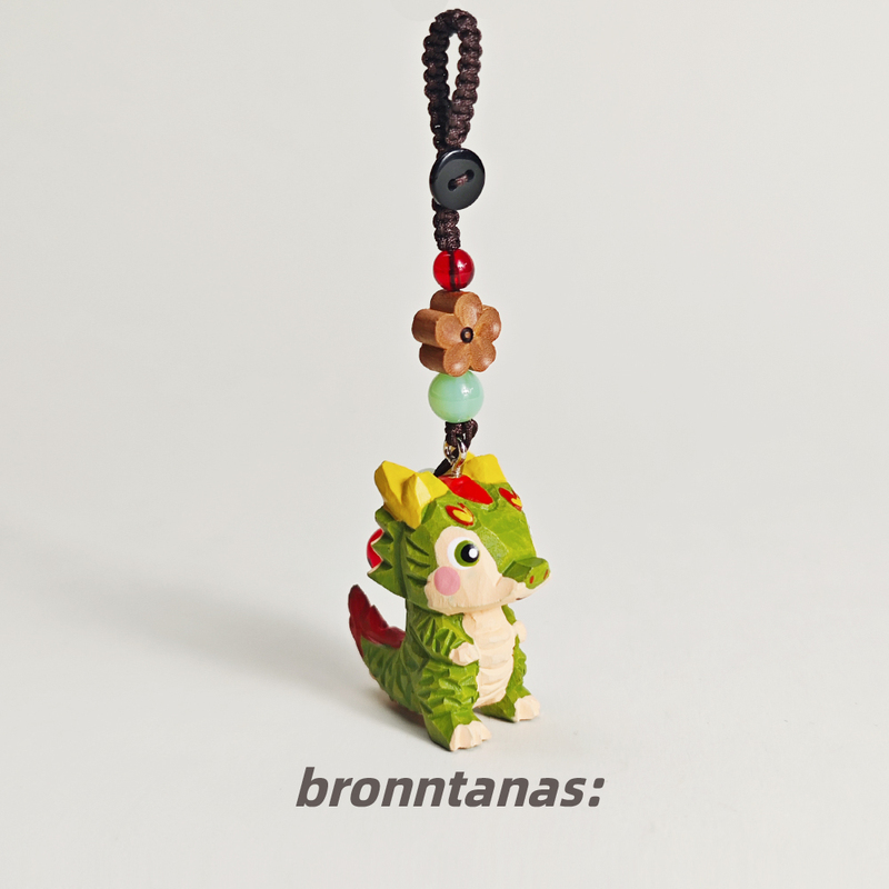 Wooden Carved Dragon Zodiac Keychain Pendant Bag Decoration Birthday Gift Zodiac Year Safety Car Keychain Wooden Carved Dragon Zodiac Keychain Pendant Bag Decoration Birthday Gift Zodiac Year Safety Car Keychain