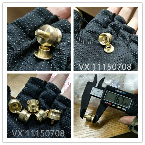 Fast pressure heathen Grey Lord water Margin free of tying and slingshot round brace head Brave Bronze Head Quick Pressure Small Tiger Second-generation Quasi Flat Leather High End