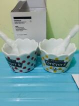 Hong Kong spot CHOCOOLATE polo point ceramic cup 2 PCs 0576