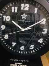 Mimi Hong Kong IT spot double-park letter wall clock