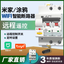 WIFI smart circuit breaker IoT leakage protection air switch timing remote control mobile phone metering switch
