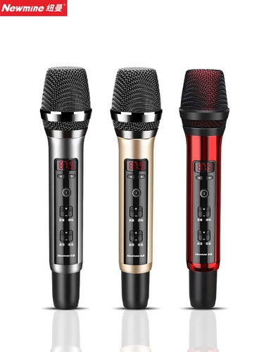 纽曼 MC16 Мобильный телефон автомобиль FM FD Микрофон Bluetooth Microphone Audio Car Беспроводная k песня завета