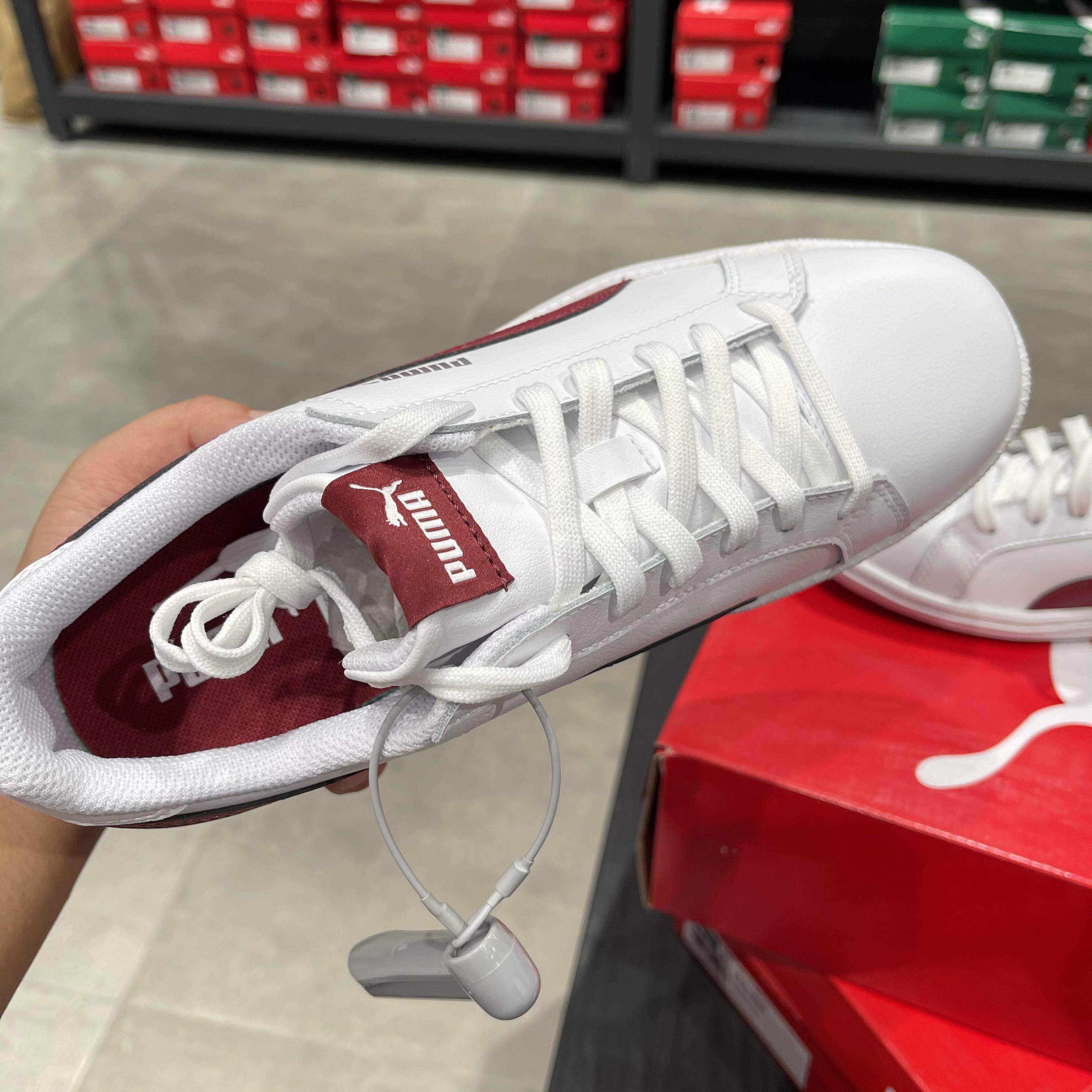 обувь на тонкой подошве ( для скейтборда ) 专柜正品puma/彪马男女情侣经典款低帮运动休闲板鞋小白鞋356722