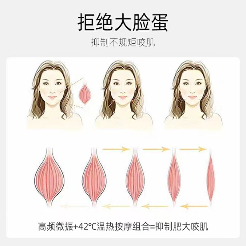 日本爆款刮痧板臉部導入按摩儀去除法令紋提拉緊緻美容儀V臉神器