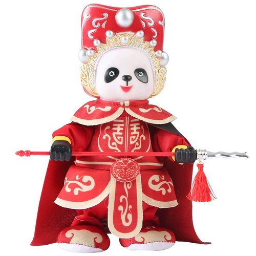 Электрическая кукла, игрушка для мальчиков и девочек, с медвежатами, панда