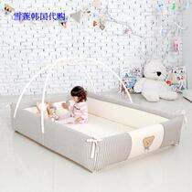 South Korea direct delivery South Korea produced vivienda pure cotton Childrens bed bed safety fence game mat multi-purpose