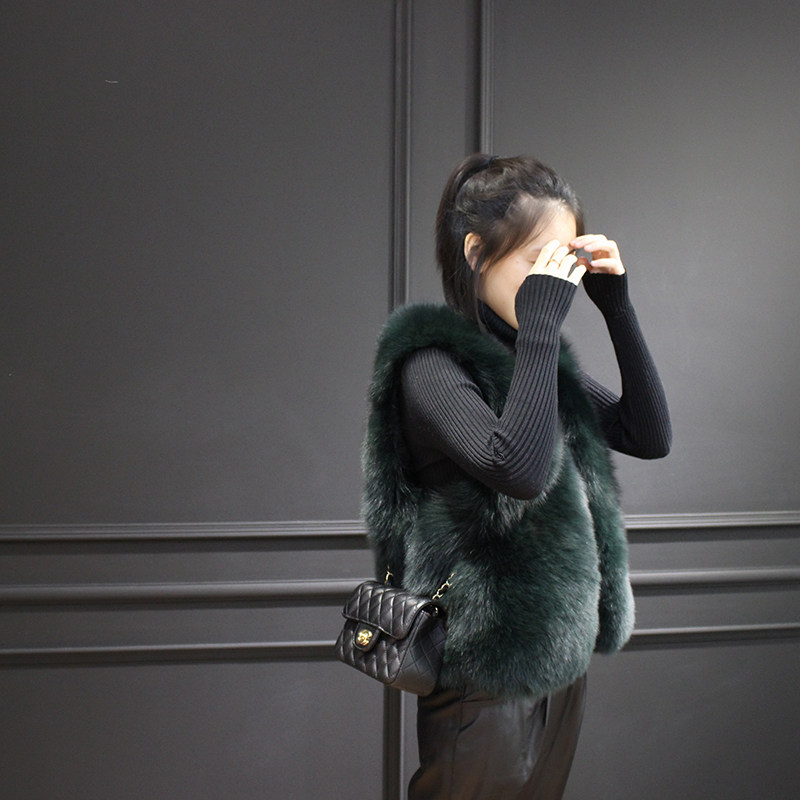 Manteau de fourrure femme - Ref 3174578 Image 1