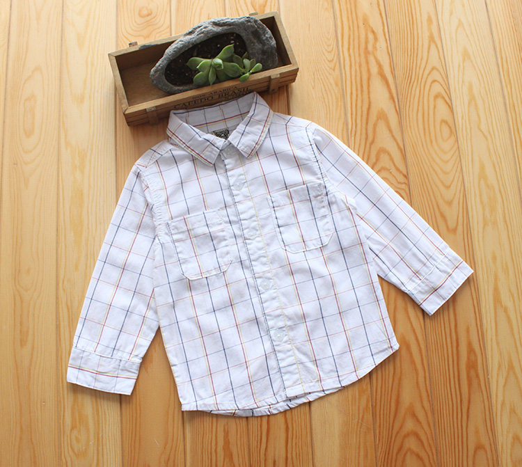 Chemise garcon à manche longue - Ref 2075949 Image 14