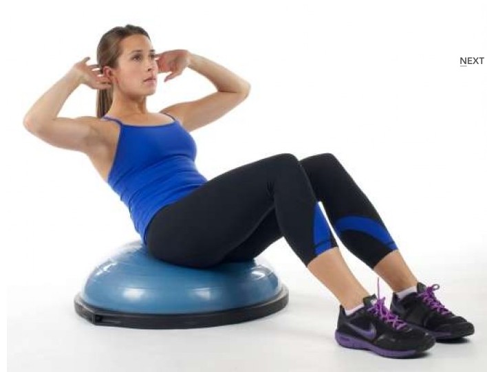 New Bosu Ball Balance Hemisphere (Reinforced Drawstring)