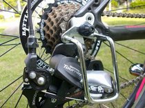 Mountain bike rear dial protector pull-out frame Transmission protection frame Bicycle rear pull-out accessories Riding cycling equipment