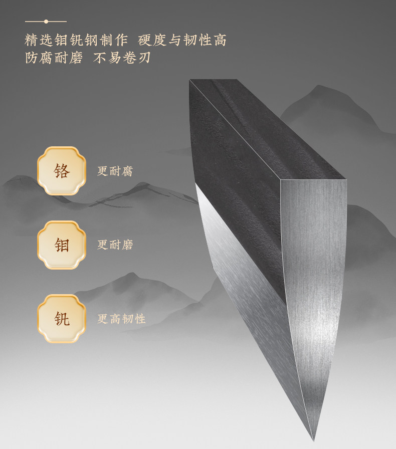 安享好物 安享A级多用刀-张小泉锻打多用刀  