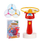 超级飞侠发光竹蜻蜓趣味飞盘碟陀螺户外玩具宝宝六一儿童节礼物