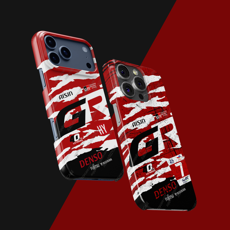 Dizzy Le Mans Endurance Race 2025 Toyota Gr Team Gr010 Special Paint Racing Car Fan Phone Case Suitable for Apple Samsung Google Dizzy Le Mans Endurance Race 2025 Toyota Gr Team Gr010 Special Paint Racing Car Fan Phone Case Suitable for Apple Samsung Google