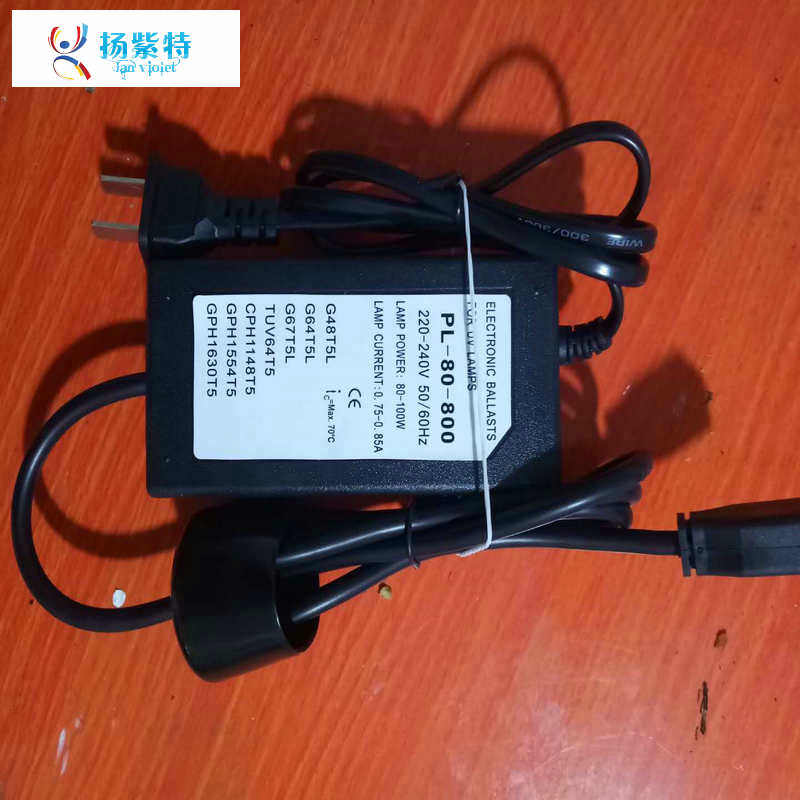80W UV lamp ballast Integrated ballast Water treatment sterilizer special ballast 800MA
