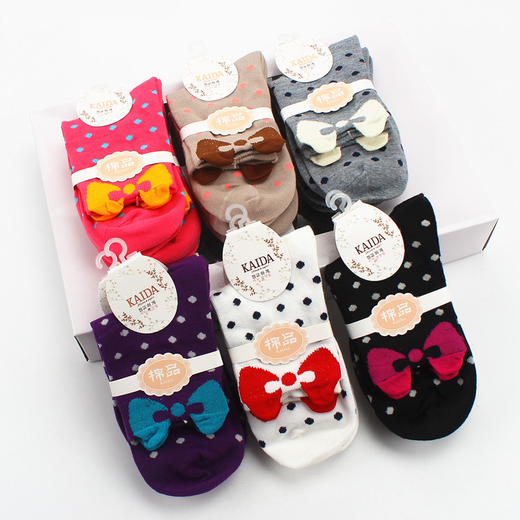W6 Bít tất Bít tất Phụ nữ Han Cotton Bít tất Đại học Mùa đông Gió ấm Làm lạnh Lạnh Tất vớ nam Hàn Quốc tất cao cổ nam