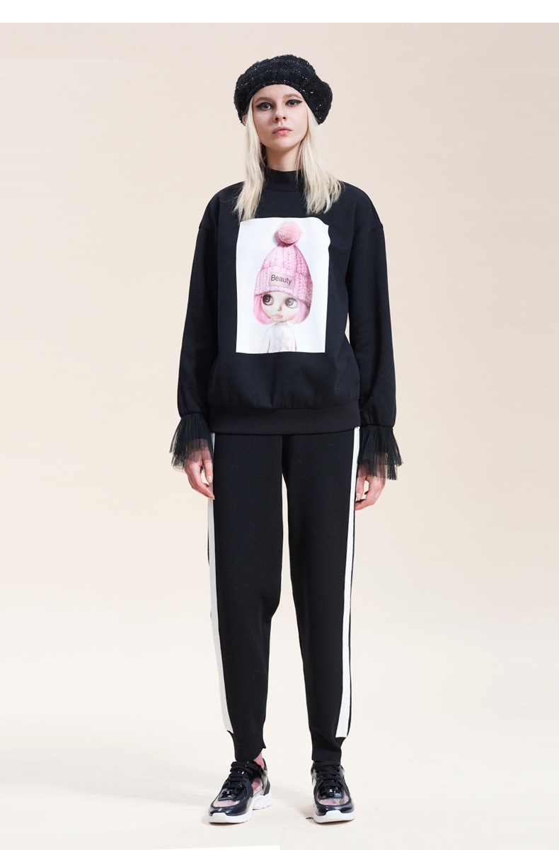 Sweatshirt femme - Ref 3214245 Image 10