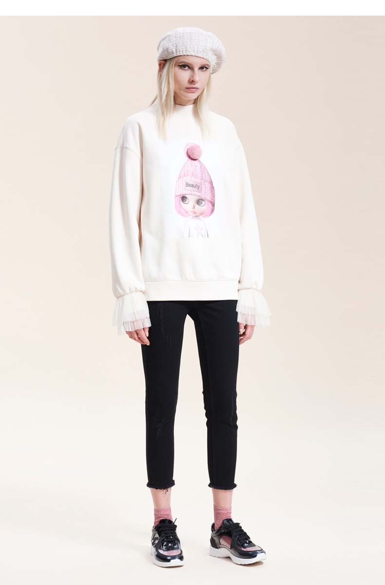 Sweatshirt femme - Ref 3214245 Image 37