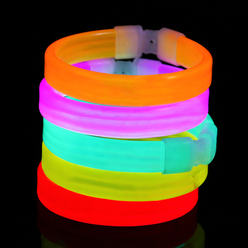 Fluorescent bracelet Colorful Luminous Electronic Hand Wan Blue Flash Bracelet Concert should be made to customize LOGO new product