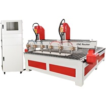 Numerical Control Multi-Head Spindle Engraving Machine Bone Ash Case Handicraft Peach Wood Sword Furniture Batch Processing Floating Precision Carving Machine