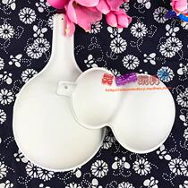 Kindergarten Fine Art Decoration Horse Spoon Gourd Pulp Mask Face Genealogy Hand-painted White Color Blank Diy Creative Painting