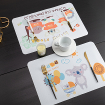 Nordic ins minimalist silicone Dining Cushion Table Heat Insulation Mat Anti-Burn Home Western Dining Mat Children Dining Cushion Bowl Tray Cup Mat