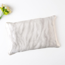 (Clearance) Childrens silk solid color pillow towel Childrens mulberry silk pillowcase multi-color single pack summer breathable cool