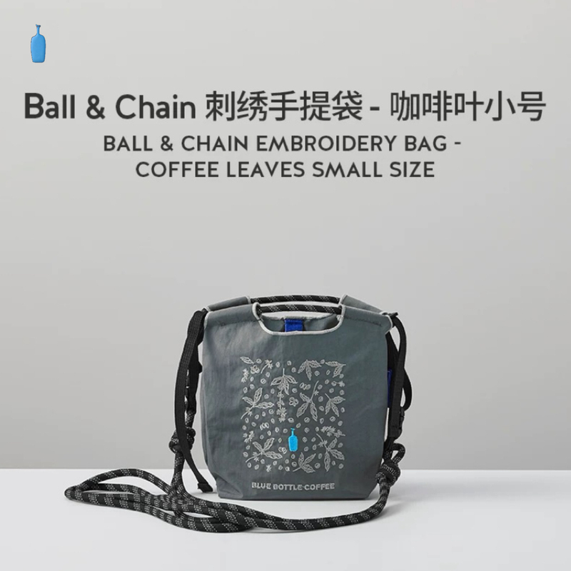 Blue Bottle Coffee/Blue Bottle Coffee Ball&Chain Tote Bag Small S Travel Bag