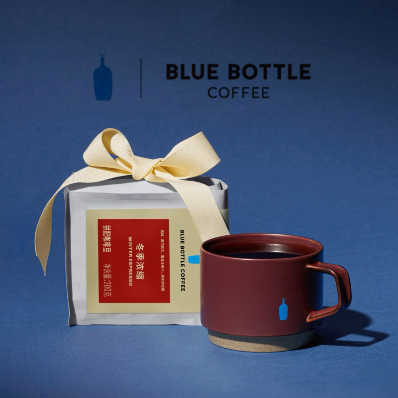 In Stock 2025 New Japan-Made Bluebottle Seasonal Limited Edition Red Bean Color Ceramic Mug