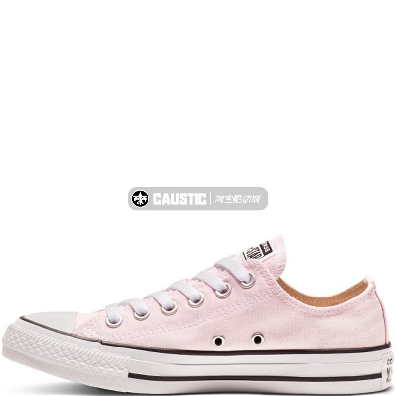 Converse Converse ALL STAR cổ điển thường xanh nam và nữ anh đào bột vải thấp 163358C - Plimsolls shop giày nam nữ