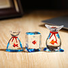 Fish bag | Handmade glass small ornaments transparent glass