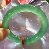 Natural Burma Ice Jade Bracelet Ice Jade Bracelet Green Jade Bracelet Female Belt Certificate