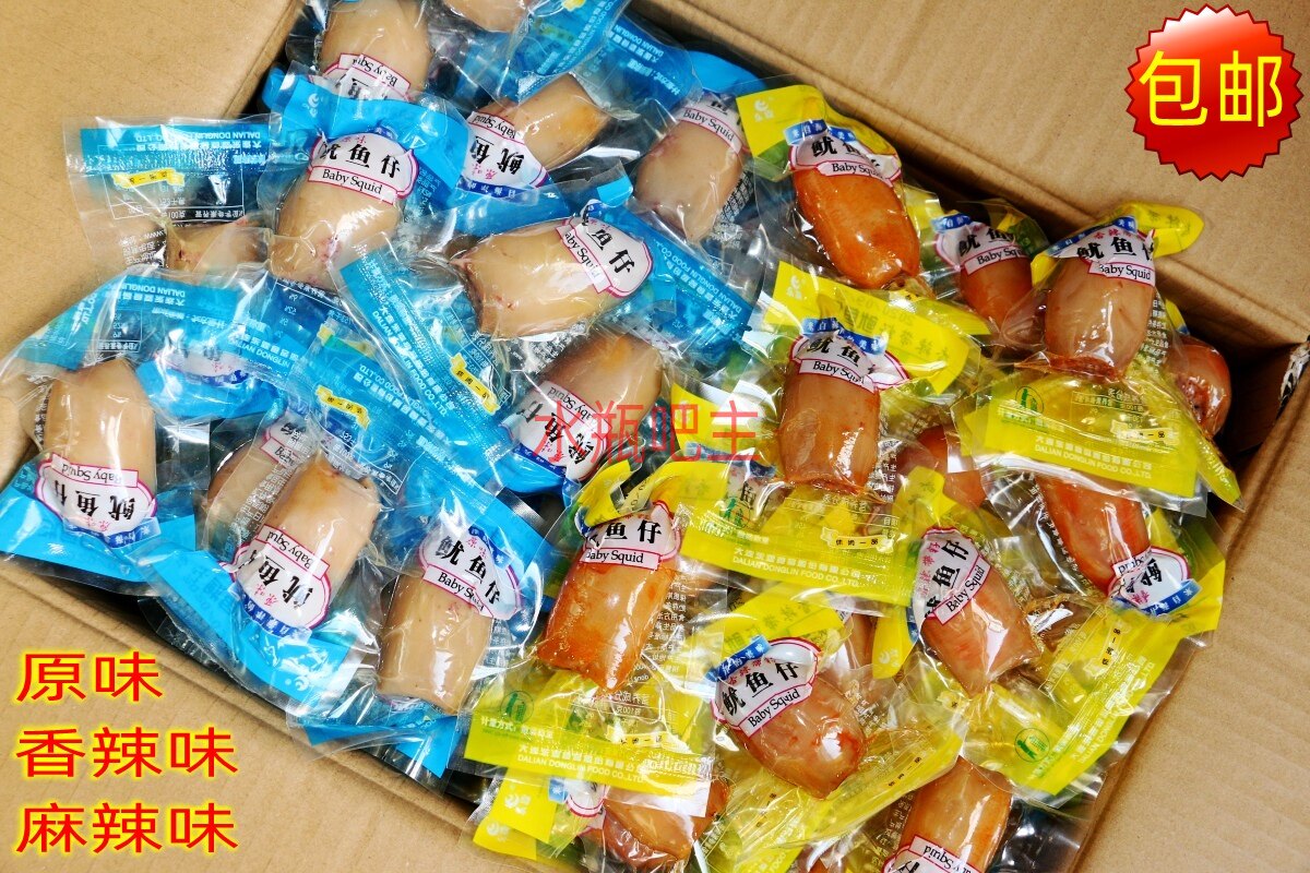 () Donglin Spicy Scallop Seed Squid Squid Squid Original Spicy Leyu True Squid Squid