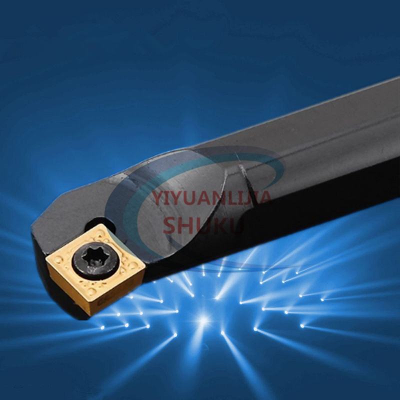 Triple-Korean numerical control knife lever 75 degrees lathe tool inner hole car knife -SSKCR09 positive square blade inner circle boring cutter