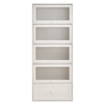 Quanyou Home Modern Simple Storage Cabinet Living Room Bedroom Multi-Partition Wall Floor Cabinet 600622