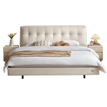 Quanyou Home Cream Style Childrens Suspended Bed Bedroom Small Apartment Teenage 1.5 Meter Single Child Bed for Boys and Girls