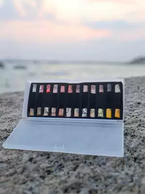 Shennellier Portrait 40 Sub-pack 24 Baby Color 24 Pearlescent 120 Powder Small Cloth BJD OB11 Baby Makeup Toner