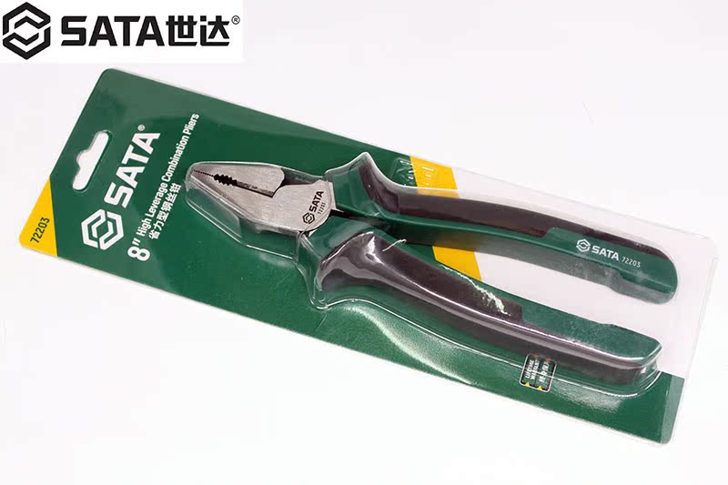 SATA Sida tool steel wire pliers labor-saving type old tiger pliers cut steel wire pliers 72201
