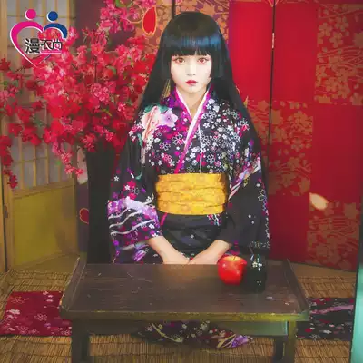 Spot Hell Girl Yan Mu Ai cos clothing Xiao Ai Jia COSPLAY clothing female Zhenxian sleeve kimono full set of wigs