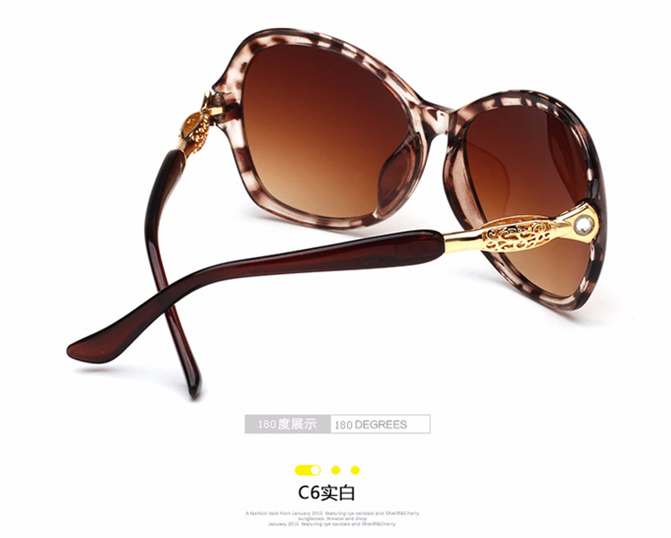 Anti-UVA400 Kính Mát Bảo Vệ UV 2018 New Kim Cương Sunglasses Hollow Sunglasses Bán Buôn