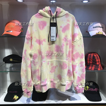 Sufa Fun tide brand 2019 autumn and winter new men and women tie-dyed hooded pullover sweater leisure jacket MU19709R0