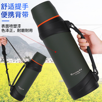 2 liter insulated kettle portable outdoor mens travel 304 stainless steel vacuum 2 5L ultra-large capacity car thermos