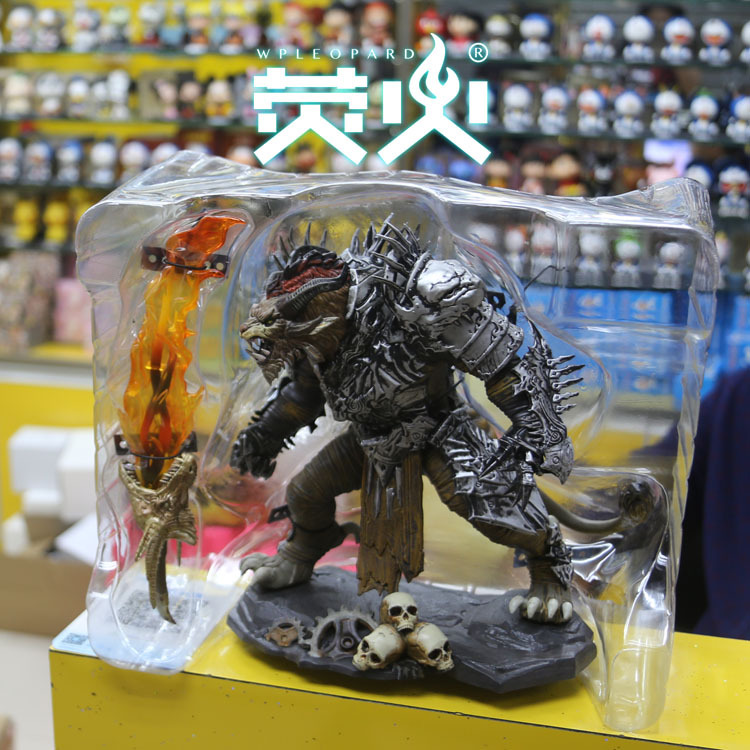 Spot Warfare 2 Charles Rocklock 10inch Statue Doll Figure Warcraft Online Game Model Ornament Collection