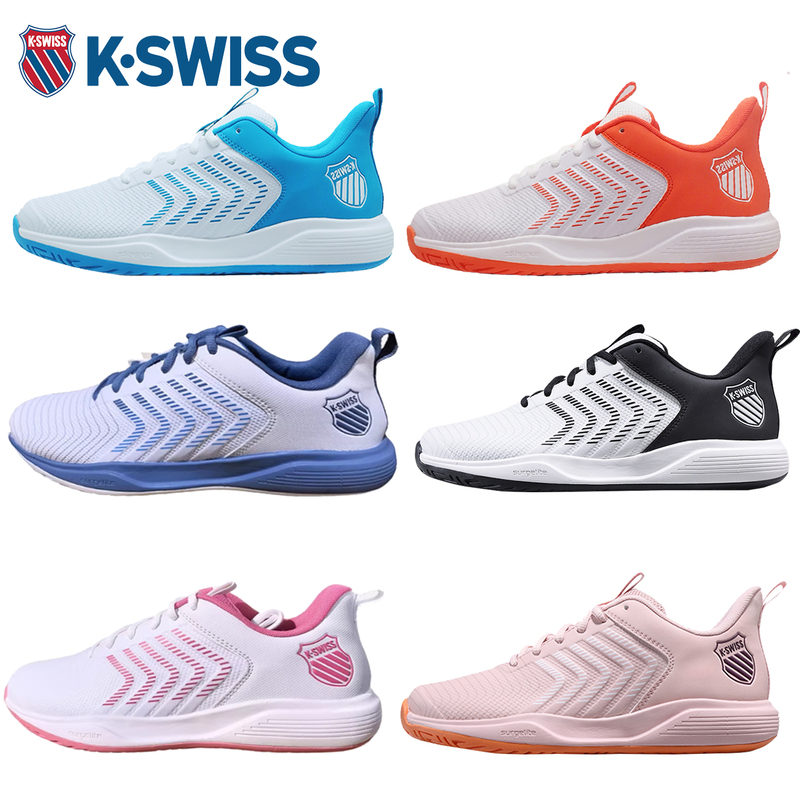Kswiss Tennis Shoes for Women and Men Zhang Zhizhen 25 New Model Ultrashot Tr Cushioning and Wear-Resistant Sports Shoes