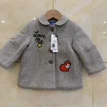 Long clip cotton jacket for girl in Montmont Mormi girl