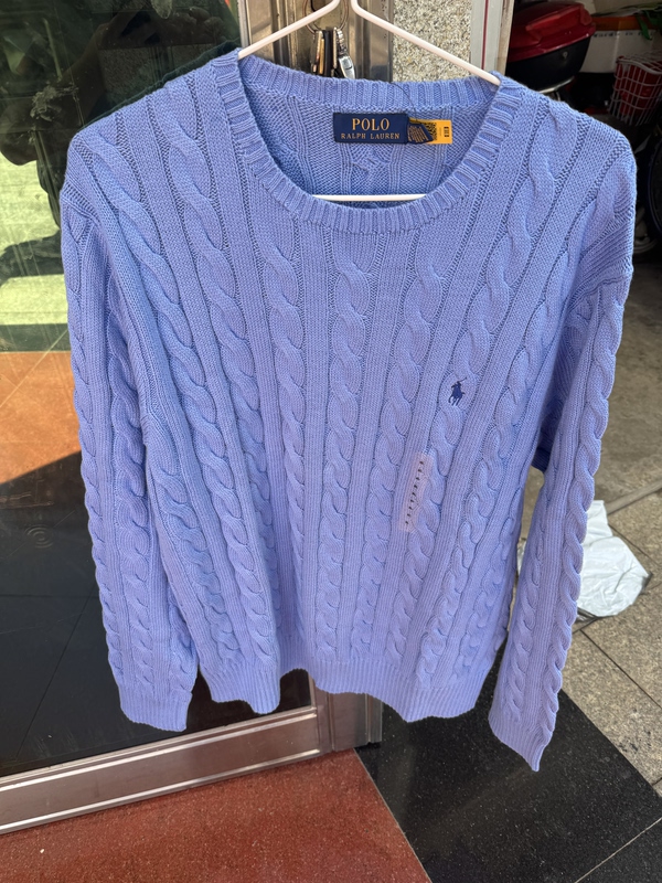 No 7-Day No-Questions-Asked Return Policy! Clearance Stock from the Us: Ralph Lauren Men's Crew Neck Long-Sleeve Sweater